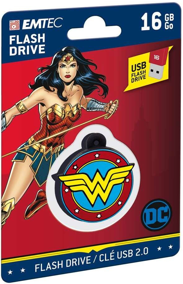 EMTEC DC Comics Collector Wonderwoman 16GB ECMMD16GDCC03