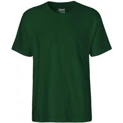 Neutral pánske tričko Classic fľaškovo zelené