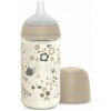 SUAVINEX | Fľaša sklo WONDERLAND 240 ml fyziologická SX PRO +3 MF - LIBERTY KRÉMOVÁ