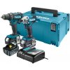 Kombinovaná sada MAKITA 18V 3x5,0Ah MAKPAC DLX2339JX1