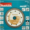 Makita D-80167 Diamantový kotúč vejárovitý Diamak Turbo | Priemer 125 mm, Vŕtanie 22,23 mm, Výška segmentu 10 mm, Použitie suché/mokré rezanie