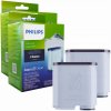 Philips SET 2ks Vodný filter AquaClean Click&Go System PHILIPS Saeco 421946039401 CA6903/10 Kalový a vodný filter pre kávovar