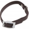 Firedog BioThane obojok Basic 13 mm 30-38 cm tmavohnedý
