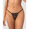 Obsessive Euridia Thong Black