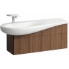 Laufen Il Bagno Alessi skrinka 99.5x32x34 cm závesná kúpeľňová skrinka pod umývadlo H4304210976301