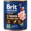 Brit Premium by Nature Chicken with Hearts 800 g