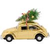 House Doctor Vianočné dekorácie autíčko MINI Xmas, zlaté