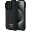 Pevné pouzdro Red Bull RBHMP14L24CFGSMK iPhone 14 Pro 6.1 černo/černé Carbon Fiber Power Bar MagSafe