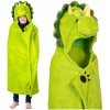 Detská deka s kapucňou - Dinosaurus Cozy Noxxiez BL826