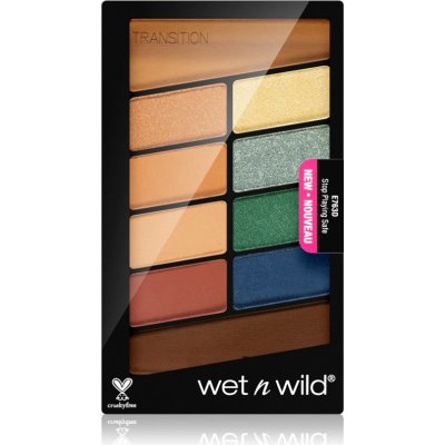 Wet n Wild Color Icon paletka očných tieňov Stop Playing Safe 10 g