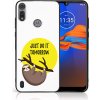 VSETKONAMOBIL 40636 MY ART Silikónový kryt Motorola Moto E6s SLOTH (188)