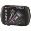 Curaprox Travel Set zubná kefka + CPS medzizubné kefky 2 ks + zubná pasta 10 ml BLACK IS WHITE