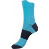 Športové ponožky Runto, RUN SOCKS 1P Tyrkysová,Čierna 43-46