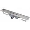 Professional - Podlahový žľab s okrajom pre plný rošt, dĺžka 850mm