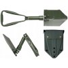 MFH Poľná BW 3 dielna lopatka celokovová PVC puzdrom olivová