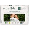 Eco by Naty - Detské plienky - veľkosť 1 - od 2 do 5 kg (25 ks)