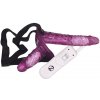 You2Toys Vibrating Strap On Duo - pripínacie duo dildo s vibráciou