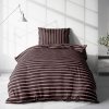 Bavlnené obliečky Homa DANA BROWN 2-dielna sada 140x200 cm Bavlnené obliečky Homa DANA BROWN 2-dielna sada 140x200 cm - 140x200 cm - 1x vankúš 1x prikrývka