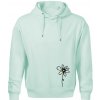 Kopretina - dole na výšku - Oversized mikina pánska Moon - kratšia + širšia - XL ( Frost )