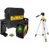 DeWalt DW088CG krížový laser so zeleným lúčom a statívom