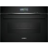 Siemens CS736G1B1 sw EB-DampfBackofenKompakt A+ 21 Heizarten 47l
