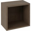 SAPHO ESPACE 35 x 22 x 35cm skrinka kúpeľňová otvorená závesná, borovica rustik, ESC150-1616