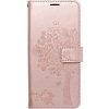Púzdro knížka MEZZO Book pre Samsung Galaxy A55 5G tree rose gold