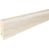 SOKLOVÁ LIŠTA BARLINEK P50 JASAN LAK BIELY 2,2 m 1m2
