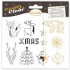 Stampo CLEAR - Origami Vianoce, 11ks