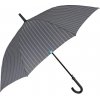 Perletti 1942B Time Gessato deštník holový černý