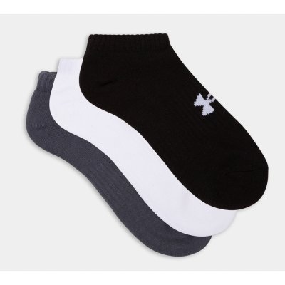 Under Armour ponožky Core No Show 3Pk čierna/biela