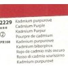 Umton Akvarelové farby 2,6 ml 2229 Kadmium purpurové