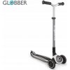 Globber Detská Skladacia Kolobežka MASTER Biela-Šedá | Nastaviteľná Výška, PU