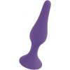 Silikónový análny kolík Medium BOSS Purple