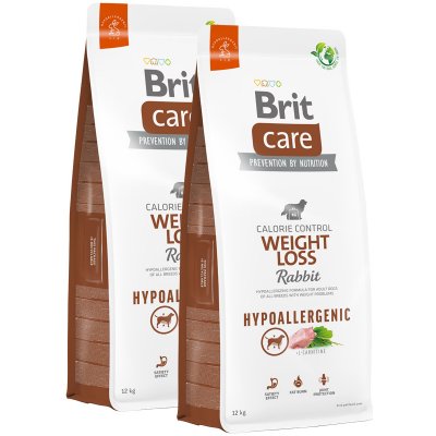 Brit Care Dog Hypoallergenic Weight Loss 2 x 12 kg
