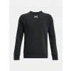 Chlapčenská mikina Under Armour UA Rival Fleece Crew Čierna YSM