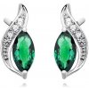 Olivie Strieborné náušnice so smaragdovým zirkónom 4962 Ag 925; ≤1,6 g.