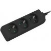 Lanberg PS0-03E-0300-BK 3M Black 3X 230V Lanter EXTENSION PL. CABLE FROM FULL COPPER PS0-03E-0300-BK