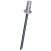 GUNNEX Trhacie nity vodotěsné s plochou hlavou 4 x 11 mm hliník/oceľ 500 ks