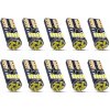 10 ks - LED ŽIAROVKA W5W T10 15x SMD 4014 CANBUS