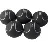 Gorilla Sports Medicinbal set Black Silver, 15 kg