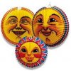 Papierový lampión Sun & Moon priemer 36 42 cm mix motívov