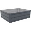 ROJAPLAST GB-D Vyvýšený záhon 100 x 80 cm sivý