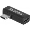 Saramonic Right-Angle Female to Male USB-C Adapter Ideal pre USB-C Connection in Tight Spaces