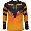 Pánsky dres na bicykel Fox, RANGER LS JERSEY KAIROS Oranžová,Čierna,Mix XL