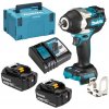 MAKITA DTW700RTJ Uťahovač 700 Nm rázový bezuhlíkový 18V LXT - Li-Ion 5.0 Ah akumulátor (2 ks) + nabíjačka, výstup: 1/2