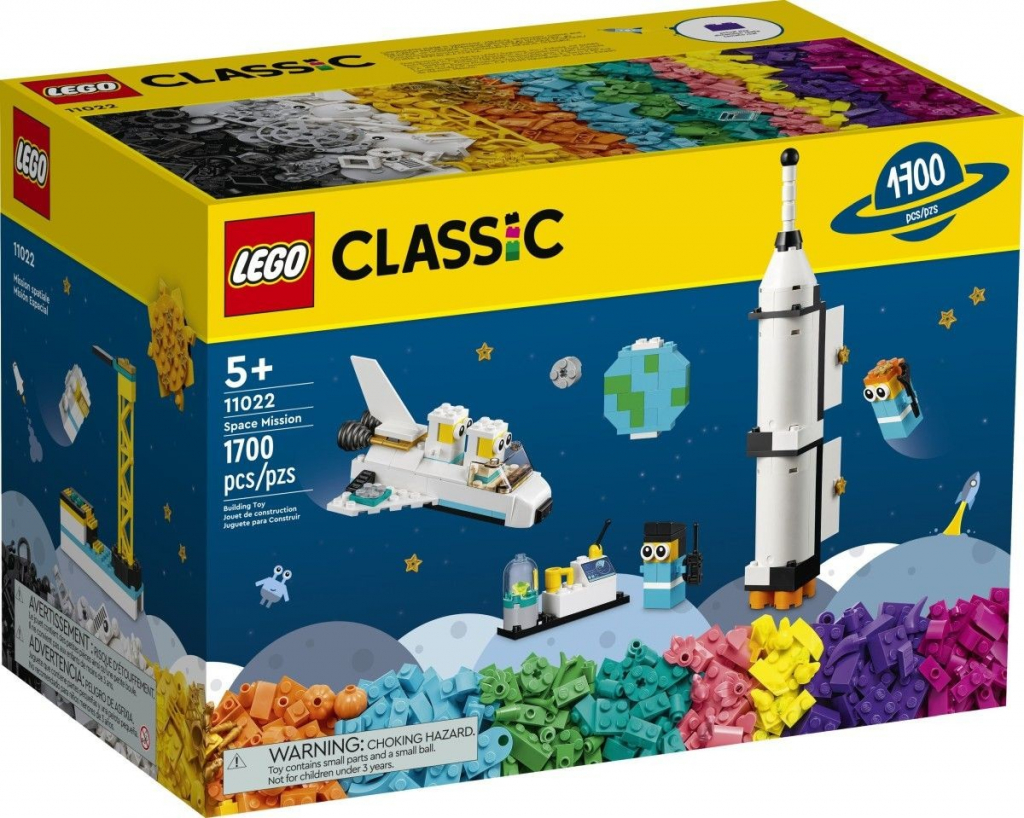 LEGO® Classic 11022 Vesmírna misia od 60,9 € - Heureka.sk
