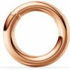 DF Piercingový prsteň 6110 z ružového zlata