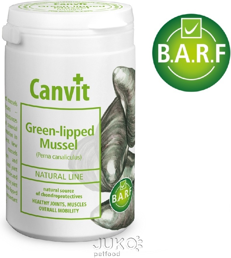 Canvit Natural Line Green-lipped Mussel plv 180 g