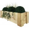 DREVENÝ KVETINÁČ RDF-3-100 28x100x33 - BOROVICA